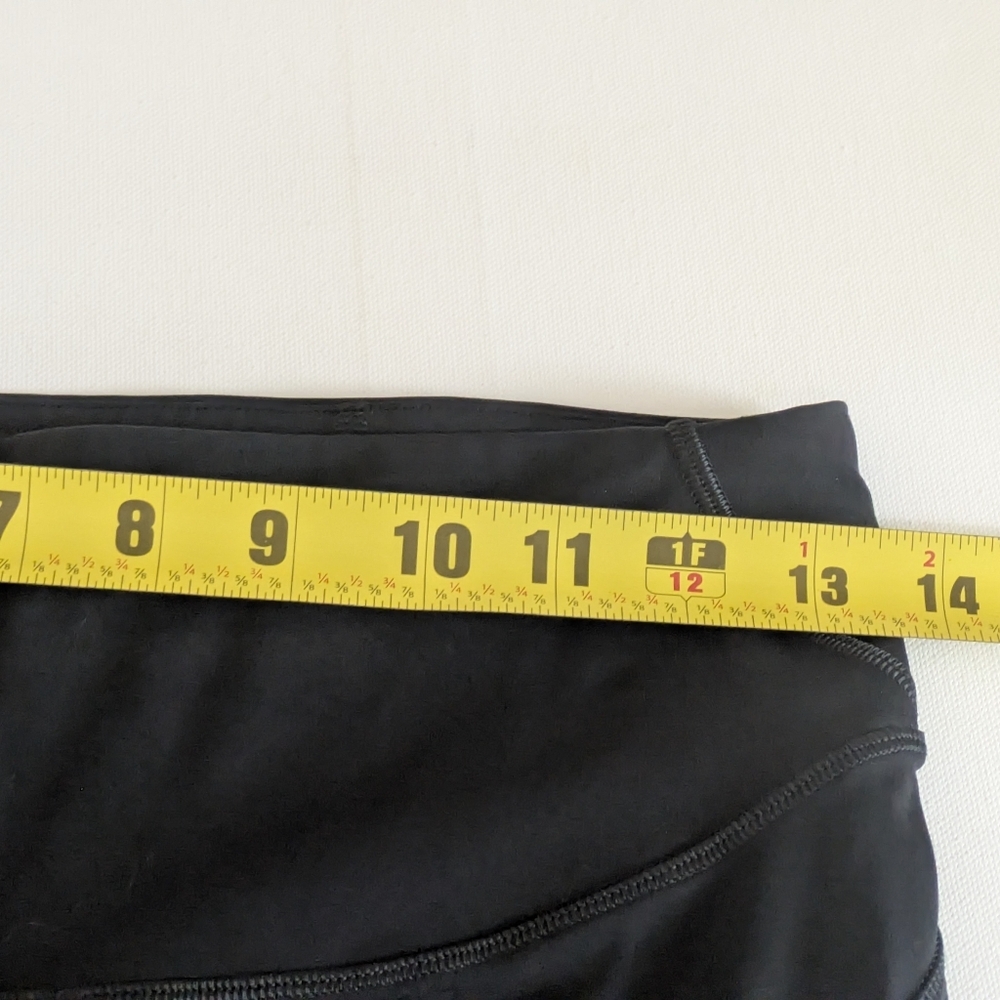 Lululemon Base Pace High Rise Tight 23" Reflective Black Size 8 Nulux Run EUC - Picture 10 of 12